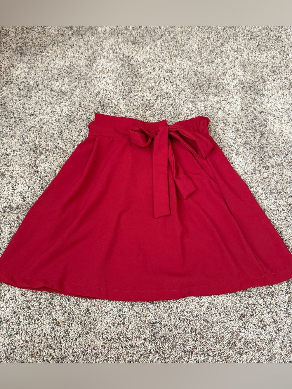 Potter’s Pot Women’s Red High Waisted Skirt — Size Small